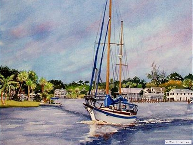 Sailing EG River